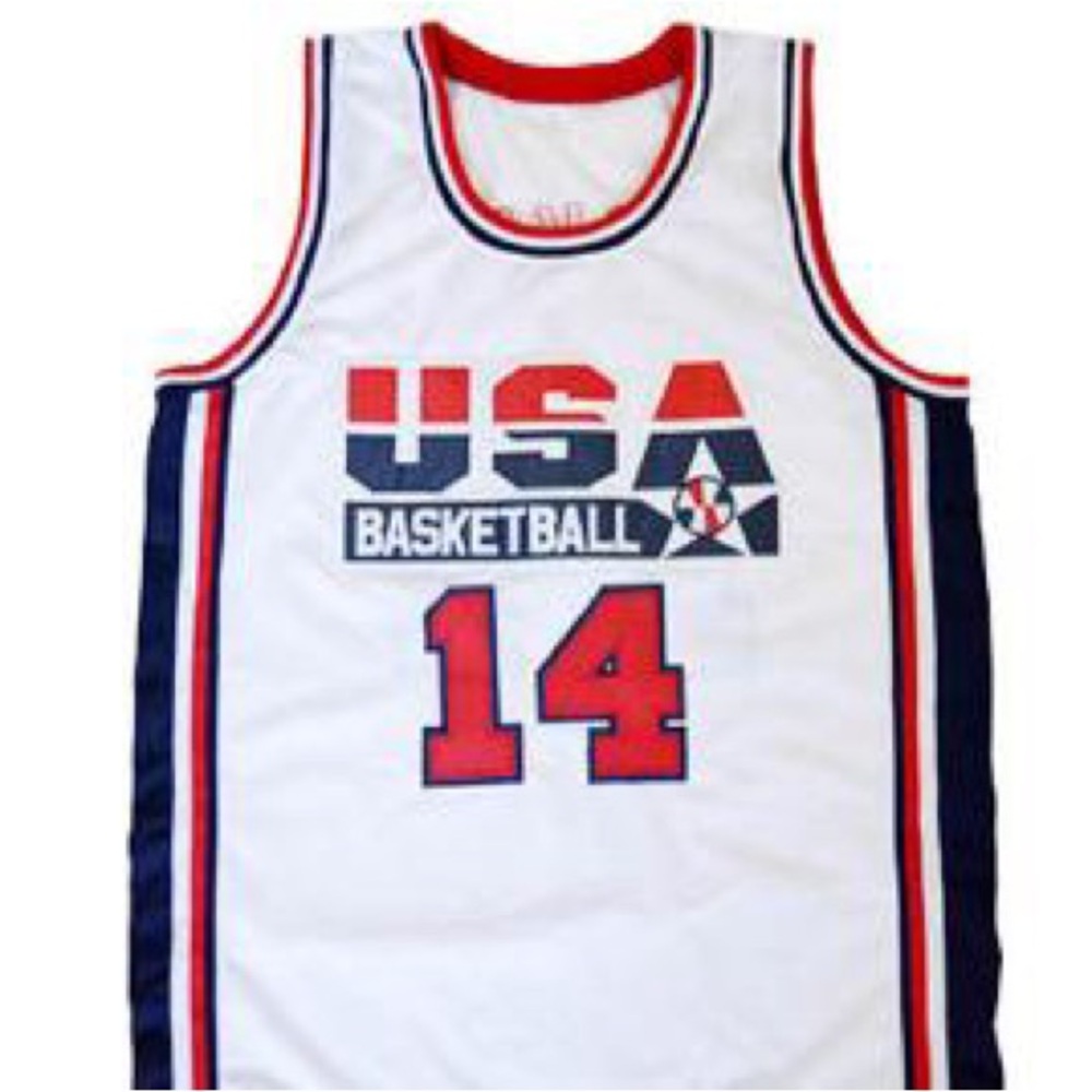 Charles Barkley #14 USA Basketball Jersey